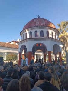 Η γιορτή των Θεοφανείων  στην Αγία Παρασκευή Κατερίνης