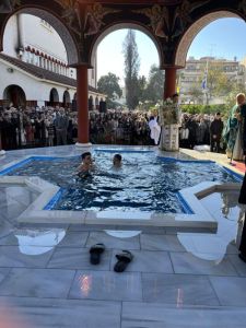 Η γιορτή των Θεοφανείων  στην Αγία Παρασκευή Κατερίνης