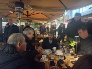 Κατερίνη – Ο Νίκος Ανδρουλάκης στο Τμήμα Διοίκησης Συστημάτων Εφοδιασμού