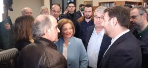 Κατερίνη – Ο Νίκος Ανδρουλάκης στο Τμήμα Διοίκησης Συστημάτων Εφοδιασμού