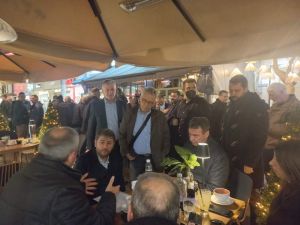 Κατερίνη – Ο Νίκος Ανδρουλάκης στο Τμήμα Διοίκησης Συστημάτων Εφοδιασμού