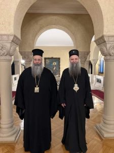 Ο Μητροπολίτης Κίτρους κ. Γεώργιος σε Σκόπια και Σερβία