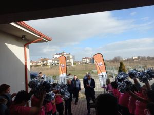 Ο Παναγιώτης Γιαννάκης στην Μέριμνα Παιδιού Κατερίνης – Έκοψε την πίτα και  συμμετείχε στο διαγωνισμό τριπόντων