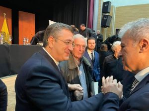 Ο πρώην Πρωθυπουργός Κώστας Καραμανλής στη Φλώρινα σε παρουσίαση βιβλίου