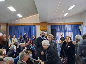 Σε εξέλιξη η υποδοχή των προσκεκλημένων στην πολιτική εκδήλωση του Βουλευτή Πιερίας Φώντα Μπαραλιάκου στην Εκάβη