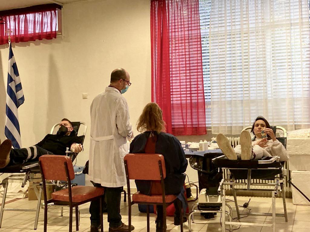 Φώντας Μπαραλιάκος : Ένα μεγάλο ευχαριστώ για την συμμετοχή σας στην εθελοντική αιμοδοσία.