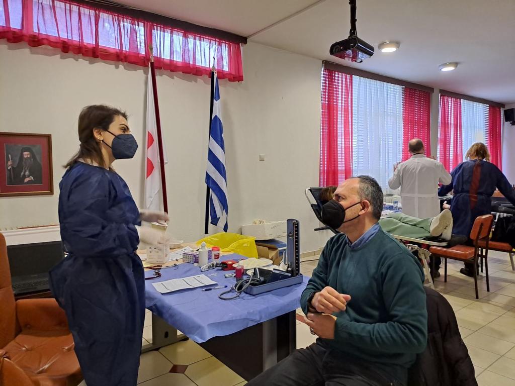 Φώντας Μπαραλιάκος : Ένα μεγάλο ευχαριστώ για την συμμετοχή σας στην εθελοντική αιμοδοσία.