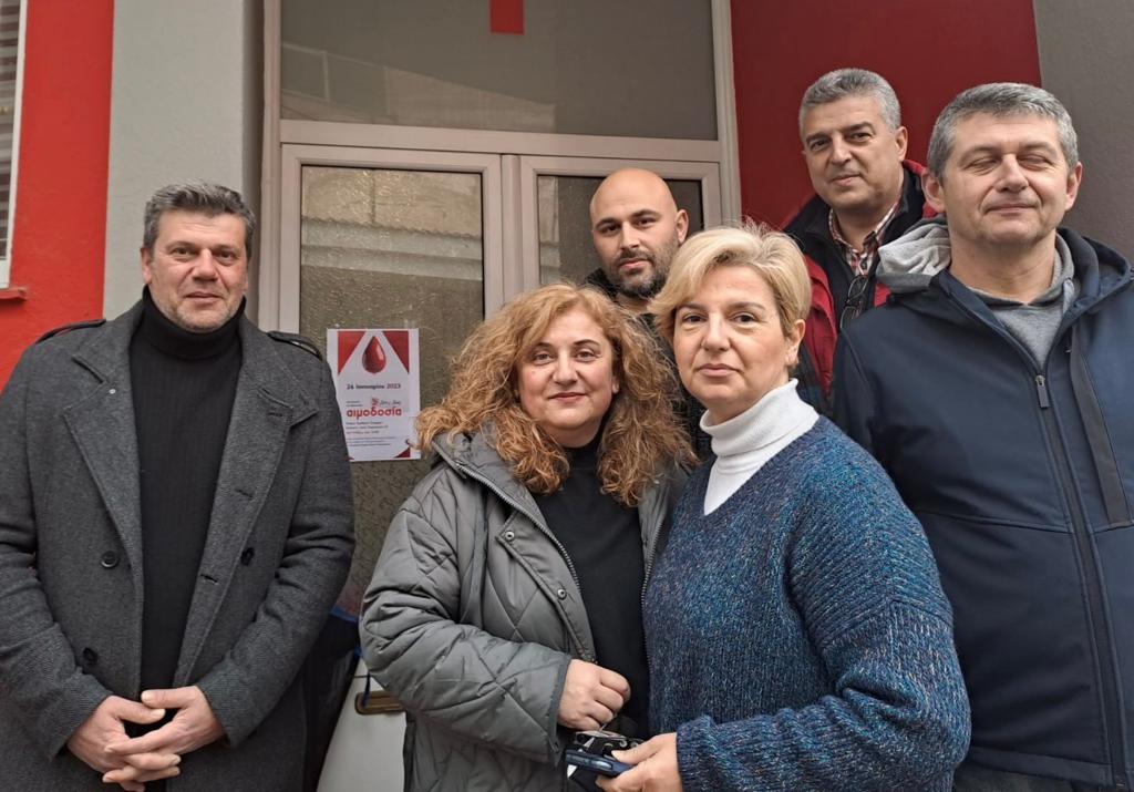 Φώντας Μπαραλιάκος : Ένα μεγάλο ευχαριστώ για την συμμετοχή σας στην εθελοντική αιμοδοσία.