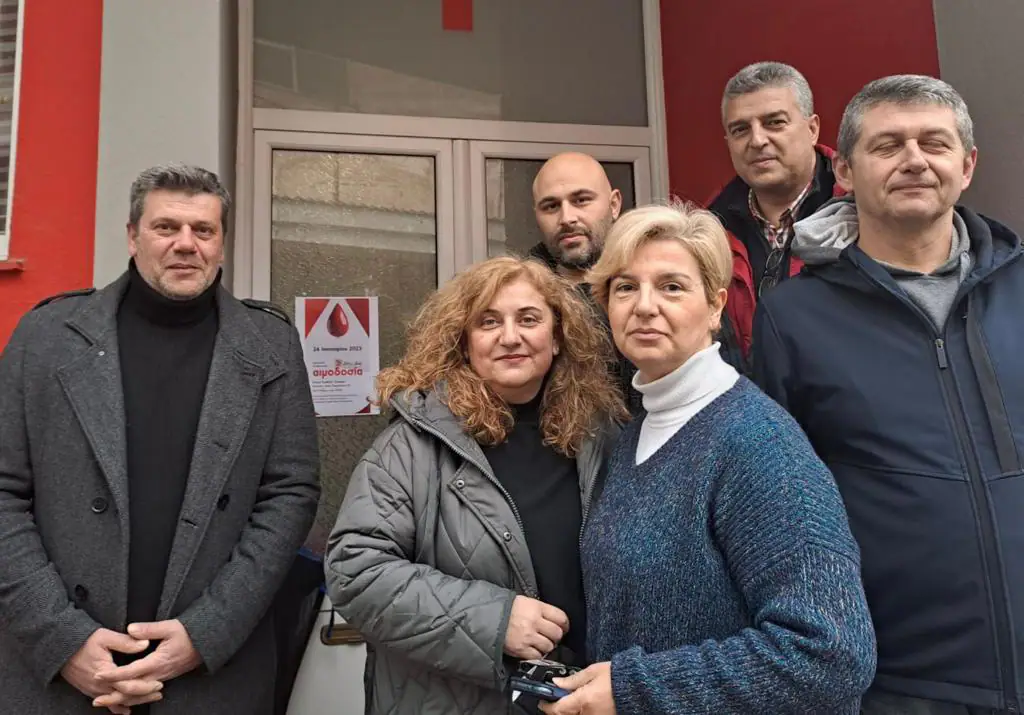 Φώντας Μπαραλιάκος : Ένα μεγάλο ευχαριστώ για την συμμετοχή σας στην εθελοντική αιμοδοσία.