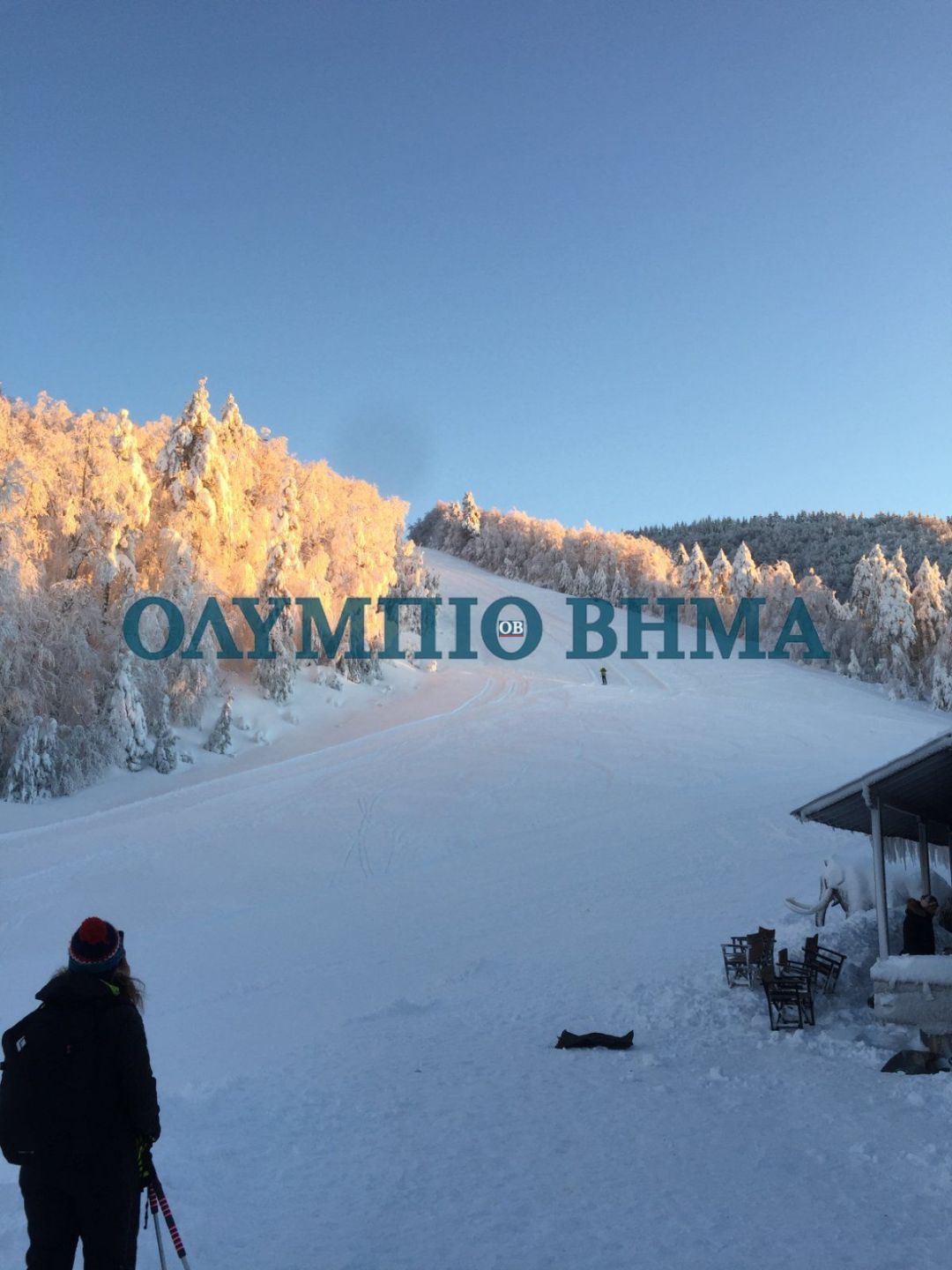 Χιόνι στο Ελατοχώρι – Το πρώτο χιόνι του φετινού χειμώνα