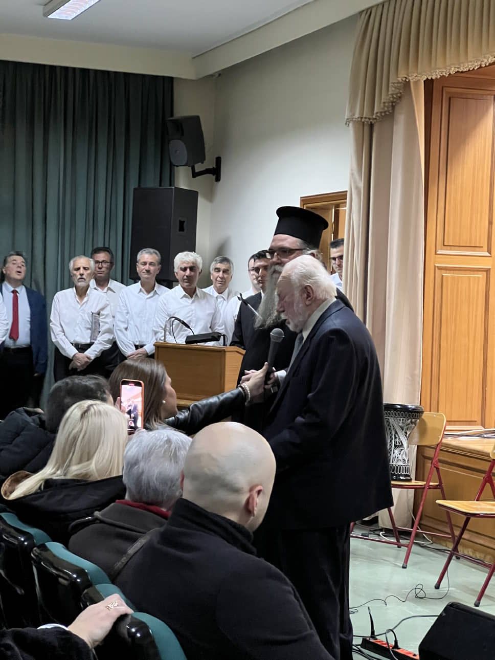 Έναν δικό του άνθρωπο τίμησε ο Σύλλογος Ιεροψαλτών Ν. Πιερίας «Ο όσιος Διονύσιος εν Ολύμπω», τον ιεροψάλτη Γεώργιο Γαργαγγέτα