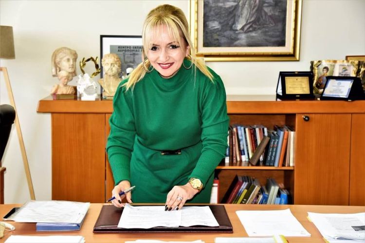 Έργο για την Συντήρηση Οδοστρωμάτων της Π.Ε. Πιερίας υπέγραψε η Αντιπεριφερειάρχης Πιερίας, κ. Σοφία Μαυρίδου