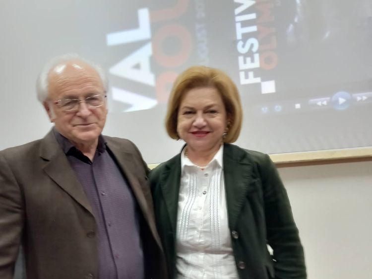 Η Μαρία Μίχου πάντα κοντά και δίπλα στον Οργανισμό Φεστιβάλ Ολύμπου