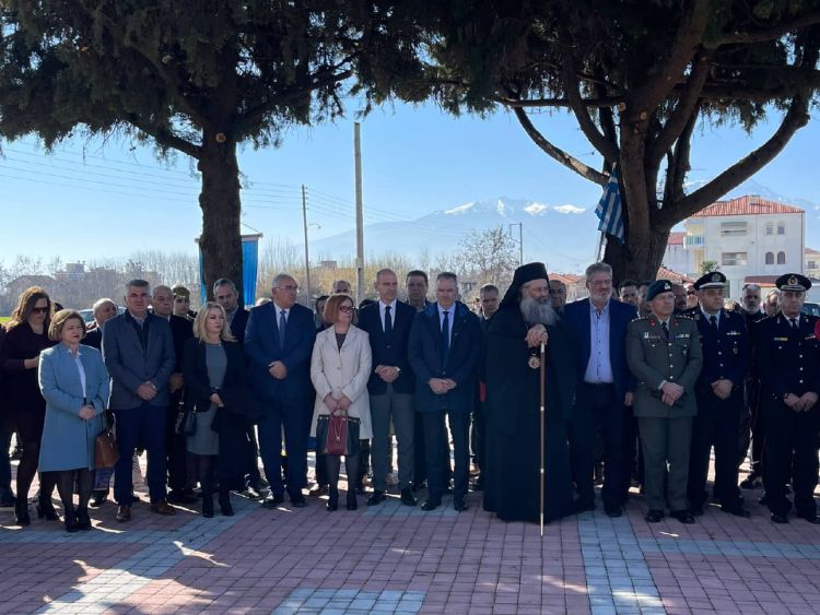 Κατερίνη: 80 χρόνια μετά – Τιμή στη μνήμη των 43 πατριωτών που εκτέλεσαν οι Γερμανοί στο Σιδηροδρομικό Σταθμό