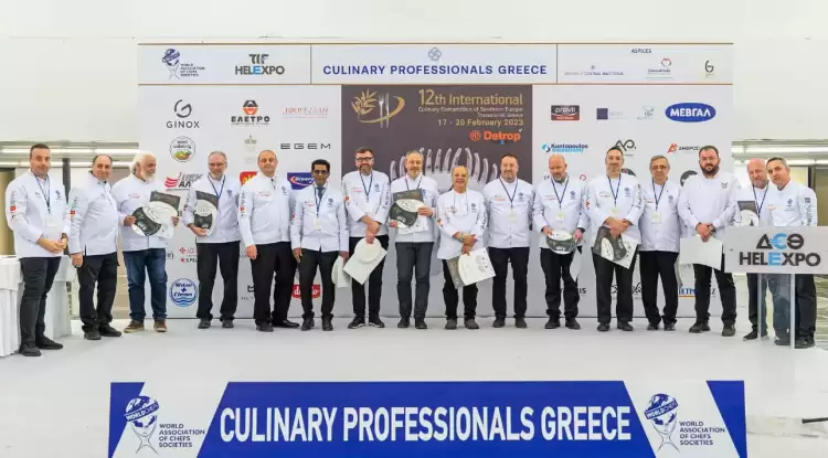 Με επιτυχία ο 12ος Διεθνής Διαγωνισμός Μαγειρικής Νοτίου Ευρώπης