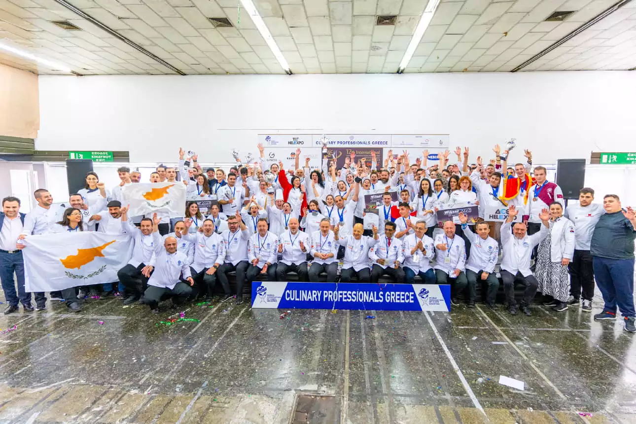 Με επιτυχία ο 12ος Διεθνής Διαγωνισμός Μαγειρικής Νοτίου Ευρώπης