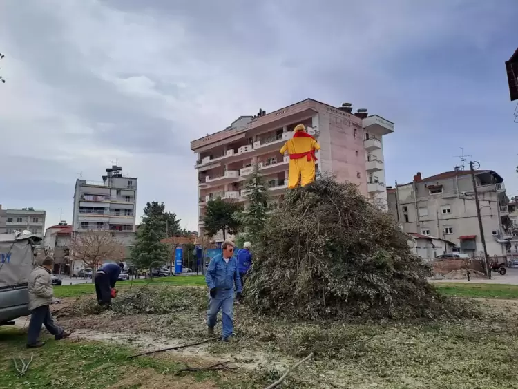 Οι  Λιβαδιώτες ετοιμάζονται  για  το  αποψινό ξεφάντωμα