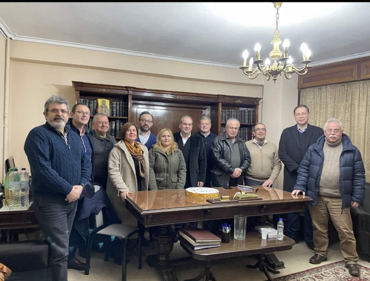 Οι γιατροί της Πιερίας έκοψαν πίτα Οι γιατροί της Πιερίας έκοψαν πίτα