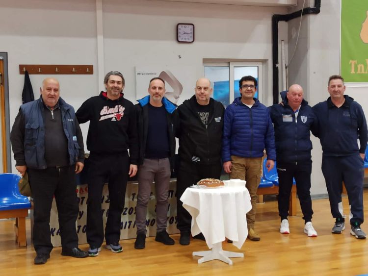 Ο ΑΟΚ Αιγινιακός έκοψε την πίτα του