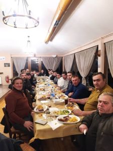 Έκοψε την πρωτοχρονιάτικη πίτα ο Δίας Δίου