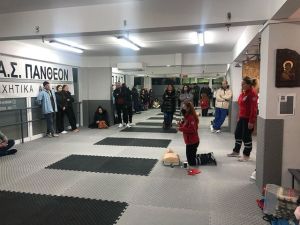 Διασωστική Ομάδα Πιερίας - Παρουσίαση Α Βοηθειών στον ΓΑΣ ΠΑΝΘΕΟΝ Διασωστική Ομάδα Πιερίας – Παρουσίαση Α Βοηθειών στον ΓΑΣ ΠΑΝΘΕΟΝ