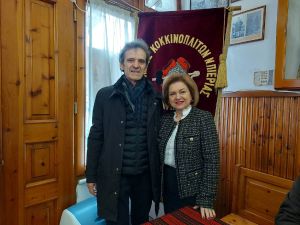 Η Μαρία Μίχου ενημερώνει πολιτικά και τιμά τις δράσεις πολιτιστικών φορέων