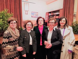 Η Μαρία Μίχου ενημερώνει πολιτικά και τιμά τις δράσεις πολιτιστικών φορέων