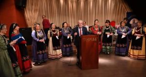 Κατάμεστη η αίθουσα στον ετήσιο χορό του συλλόγου μας την 04 /2/2023 στην Αίθουσα Δεξιώσεων “”ΠΙΕΡΙΔΑ”.