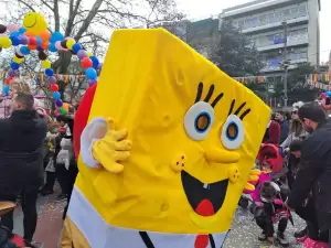 Κατερίνη: Αποκριάτικη γιορτή στην κεντρική πλατεία