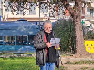 Κατερίνη – Διαμαρτυρία εκπαιδευτικών  στην Κεντρική Πλατεία