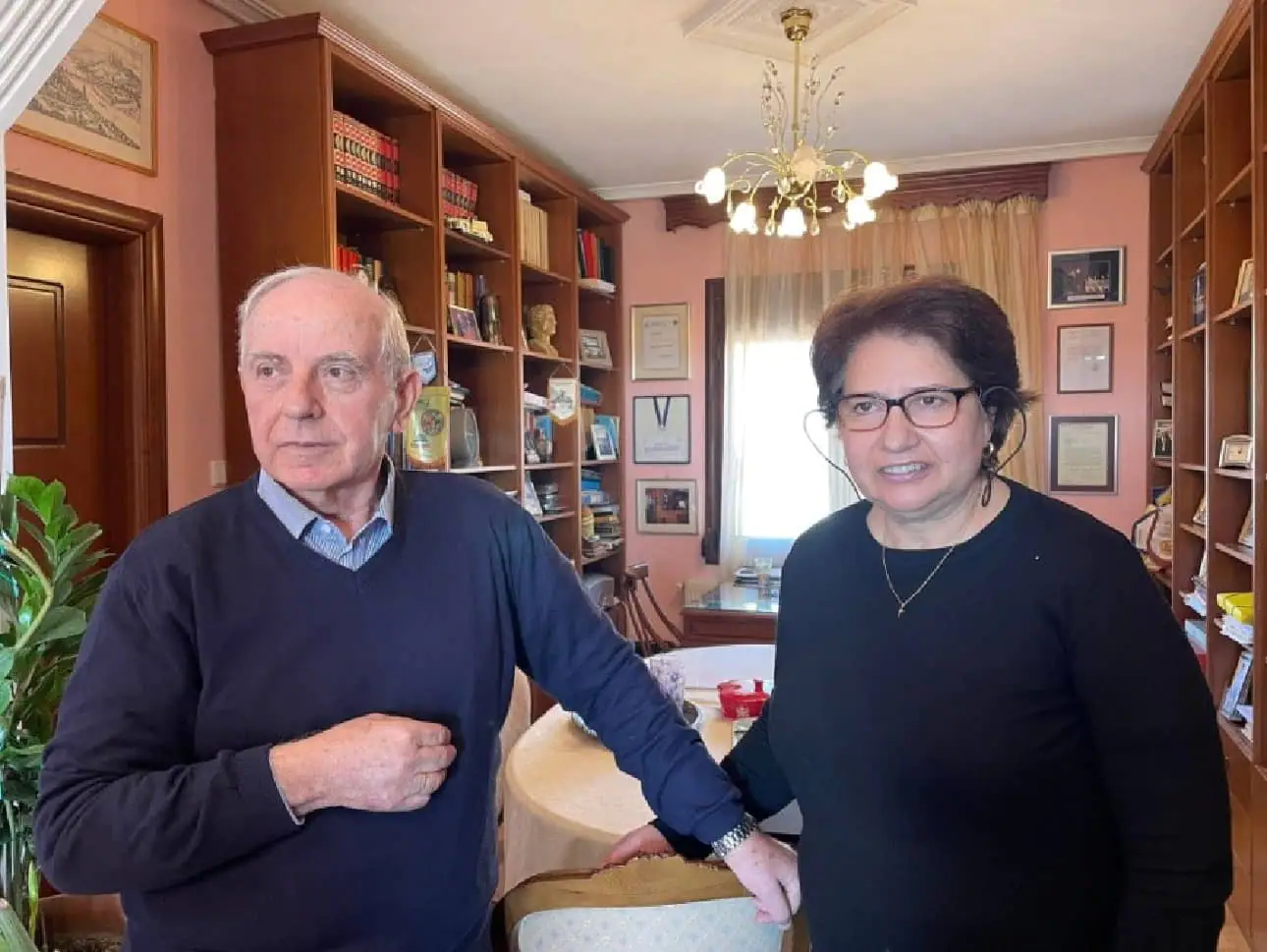 Με τον Δόκτορα Αναστάσιο Σταλίκα Με τον Δόκτορα Αναστάσιο Σταλίκα