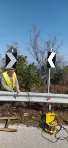 Νέες πινακίδες στην επαρχιακή οδό Πλαταμώνα – Π. Παντελεήμονα