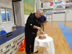 Ο ΑΟΚ Αιγινιακός έκοψε την πίτα του