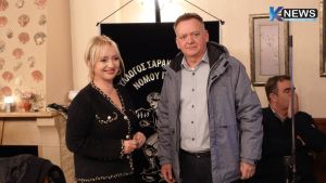 Ο Σύλλογος Σαρακατσαναίων Πιερίας κοπή της Βασιλόπιτας με Σαρακατσάνικο γλέντι