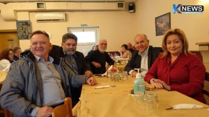 Ο Σύλλογος Σαρακατσαναίων Πιερίας κοπή της Βασιλόπιτας με Σαρακατσάνικο γλέντι