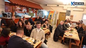 Ο Σύλλογος Σαρακατσαναίων Πιερίας κοπή της Βασιλόπιτας με Σαρακατσάνικο γλέντι