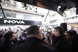 Ο πρωθυπουργός Κυριάκος Μητσοτάκης εγκαινίασε την Πανεπιστημιούπολη Κοζάνης