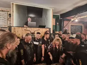 Οι  chopper Riders Club Katerini έκοψαν  βασιλόπιτα