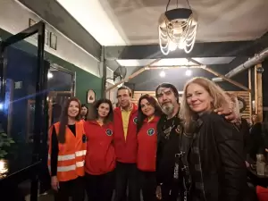 Οι  chopper Riders Club Katerini έκοψαν  βασιλόπιτα