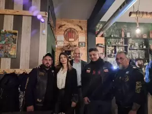 Οι  chopper Riders Club Katerini έκοψαν  βασιλόπιτα