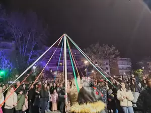 Οι Λιβαδιώτες της Κατερίνης, έκαψαν το βασιλιά καρνάβαλο