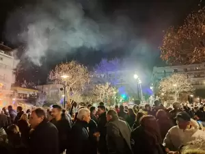 Οι Λιβαδιώτες της Κατερίνης, έκαψαν το βασιλιά καρνάβαλο