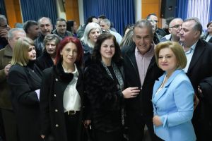 Οι πολίτες της Πιερίας τίμησαν δυναμικά την πολιτική ομιλία της Μαρία Μίχου