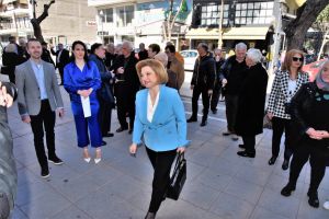 Οι πολίτες της Πιερίας τίμησαν δυναμικά την πολιτική ομιλία της Μαρία Μίχου