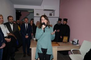 Στέγη Αγάπης Ευδοκιμώ – Ο Σύλλογος Καρκινοπαθών Πιερίας εγκαινίασε το νέο χώρο του και έκοψε βασιλόπιτα