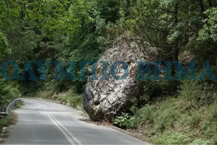 Όλυμπος προς το παλιό μοναστήρι – Βράχοι που μοιάζουν έτοιμοι να ξεκολλήσουν