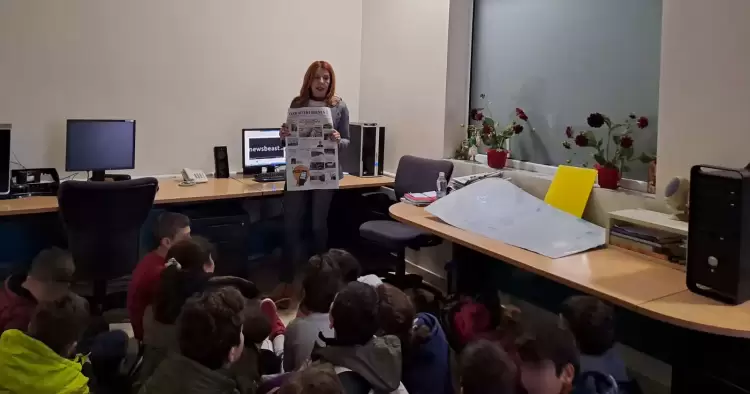 Ξενάγηση μαθητών του 8ου Δημοτικού Σχολείου Κατερίνης Ξενάγηση μαθητών του 8ου Δημοτικού Σχολείου Κατερίνης