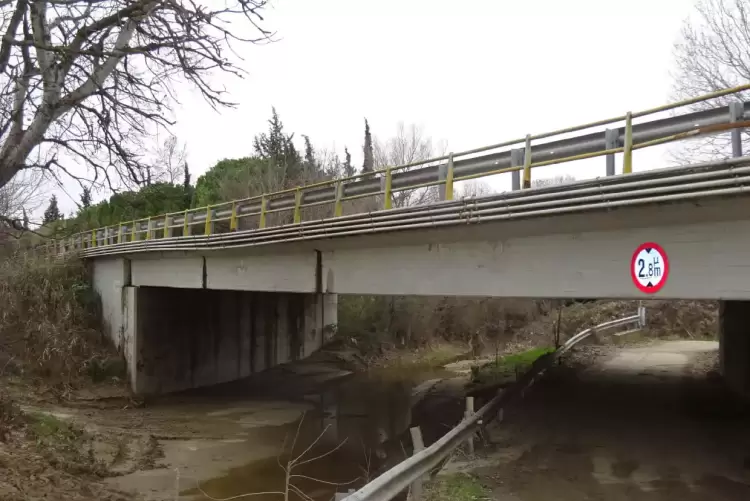 Πλήρης ανακατασκευή της γέφυρας στο Αιγίνιο Πιερίας