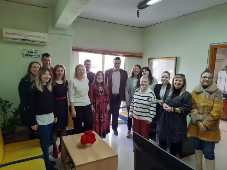 Συνάντηση του Διευθυντή Β/θμιας Εκπ/σης Πιερίας με το Προσωπικό του ΚΕ.Δ.Α.Σ.Υ. Πιερίας