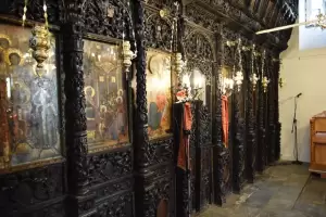 Αρχιερατική Θ. Λειτουργία και Μνημόσυνο για τους Αγωνιστές και Επαναστάτες του Ολύμπου στην Ιερά Μονή Παναγία Πέτρας Ολύμπου